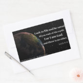 Biokotierungen Rechteckiger Aufkleber (Umschlag)