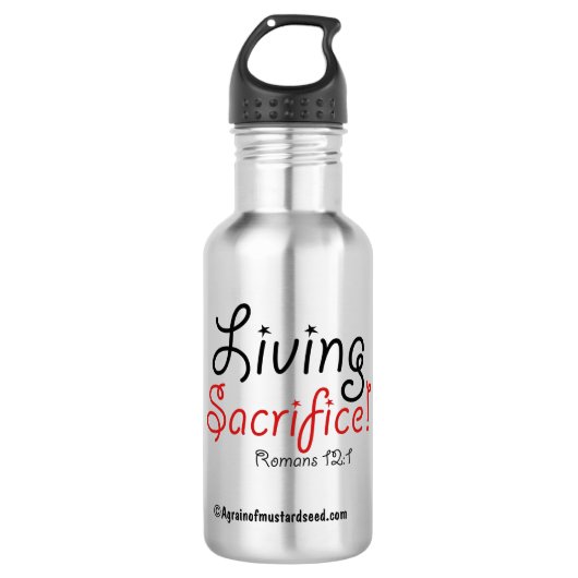 Biokotierungen Trinkflasche (Vorderseite)