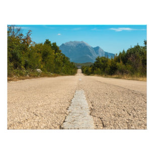 Biokovo-Berge - Kroatien Fotodruck