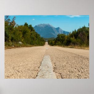 Biokovo-Berge - Kroatien Poster