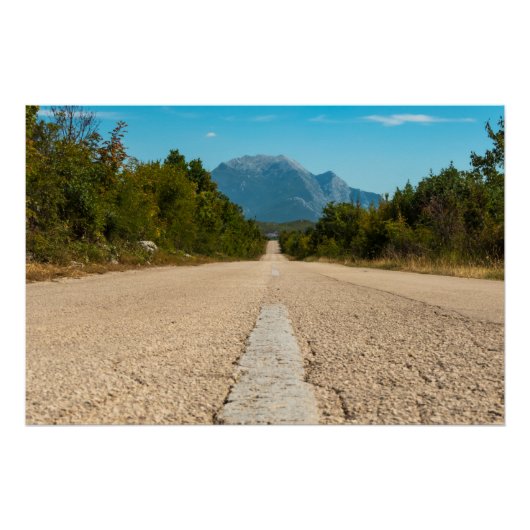 Biokovo-Berge - Kroatien Poster (Vorderseite)