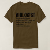 Biologe 21 T-Shirt (Design vorne)
