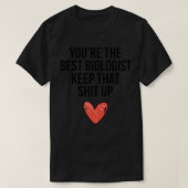 Biologe 2 T-Shirt (Design vorne)