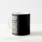 Biologe Bacteria Scientifics Student Biolo Kaffeetasse (Vorderseite Links)