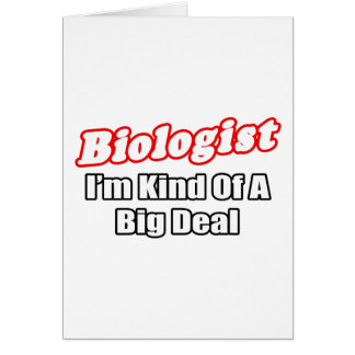 Biologe... Big Deal