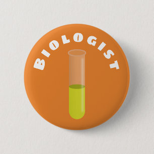 Biologe Button