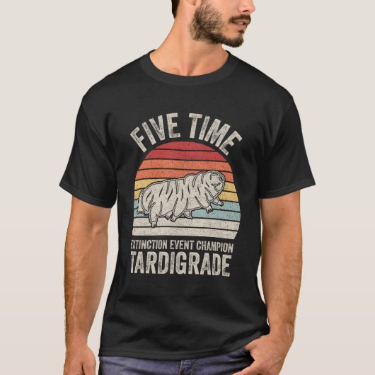 Biologe der Mikrobiologie Tardigrade T-Shirt (Vorderseite)