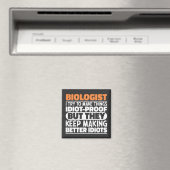 Biologe ich versuche Dinge Cool zu machen Lustige  Magnet (In Situ (Geschirrspüler))