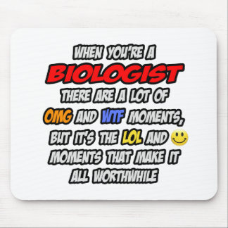 Biologe .. OMG WTF LOL Mousepad