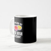Biologe Petri Dish Science Student Scientist Bio Kaffeetasse (Vorderseite Links)