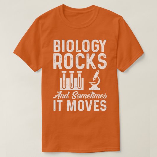 Biologe Science T-Shirt (Design vorne)