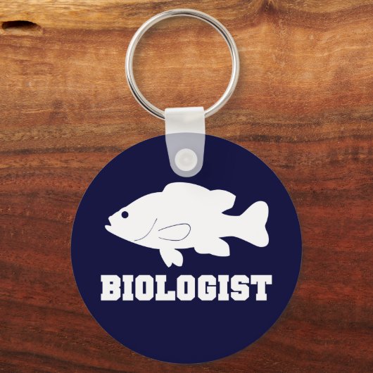 Biologe Sunfish Schlüsselanhänger (Vorderseite)