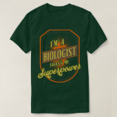 Biologe T-Shirt (Design vorne)
