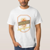 Biologe T-Shirt (Vorderseite)