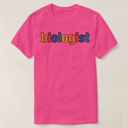 Biologe T-Shirt (Design vorne)