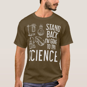 Biologe Wissenschaftler geben Lehrerin Biologie de T-Shirt