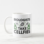Biologen nehmen Zellaten Kaffeetasse (Links)