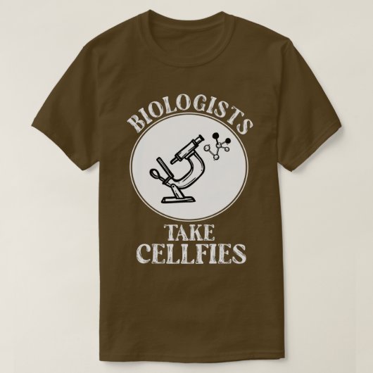 Biologen nehmen Zellen von 7 T-Shirt (Design vorne)