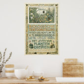 Biological Exhibition Poster, Niederländisch, Van Poster (Küche)