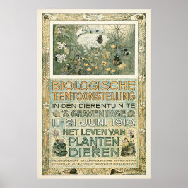 Biological Exhibition Poster, Niederländisch, Van  Poster
