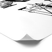 Biologie-Alphabet-Poster (18x24) Poster (Ecke)