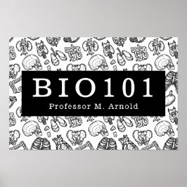 Biologie Anatomie Wissenschaft Klassenkurs Lehrer  Poster