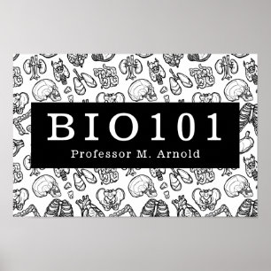 Biologie Anatomie Wissenschaft Klassenkurs Lehrer  Poster
