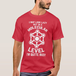 Biologie Biologe Molekül Molekularbiologe gif T-Shirt