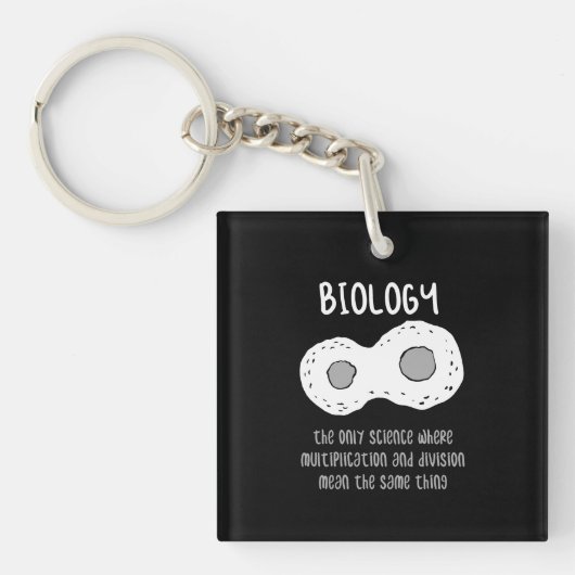 Biologie - Biologie - das einzige Geschenk der Wis Schlüsselanhänger (Vorderseite)