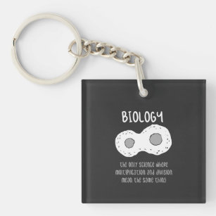 Biologie - Biologie - das einzige Geschenk der Wis Schlüsselanhänger