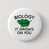 Biologie Button (Vorderseite)