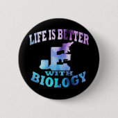 Biologie Button (Vorderseite)