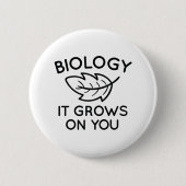 Biologie Button (Vorderseite)