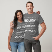 Biologie Chemie Physik T-Shirt (Unisex)