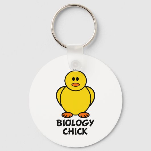 Biologie Chick Schlüsselanhänger (Vorderseite)