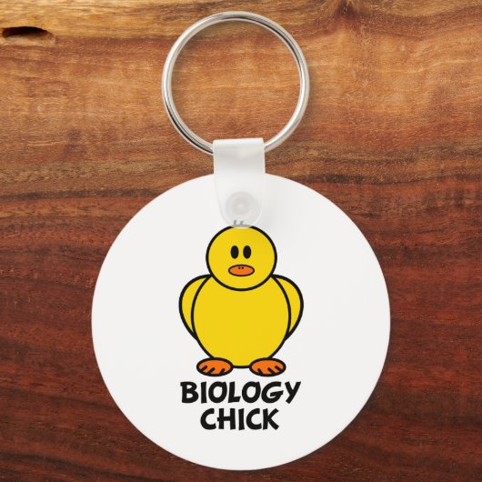 Biologie Chick Schlüsselanhänger (Vorderseite)