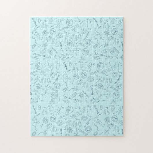 Biologie-Diagramm Puzzle (Vertikal)