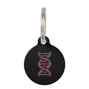 Biologie-DNA-Molekül Wort Cloud-Lehrer Haustiermarke