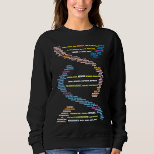 Biologie DNA Naturwissenschaftslehrer I Biologie Sweatshirt