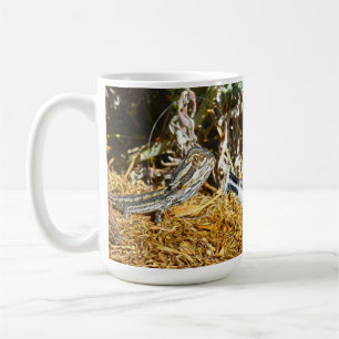 Biologie einer Baby-Bartonechse, Kaffeetasse
