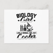 Biologie | Geschenk für Biologe Laborstudie Postkarte (Vorderseite)