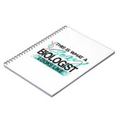 Biologie-Geschenkideen | Biologe Lehrkräfte Studie Notizblock (Linke Seite)