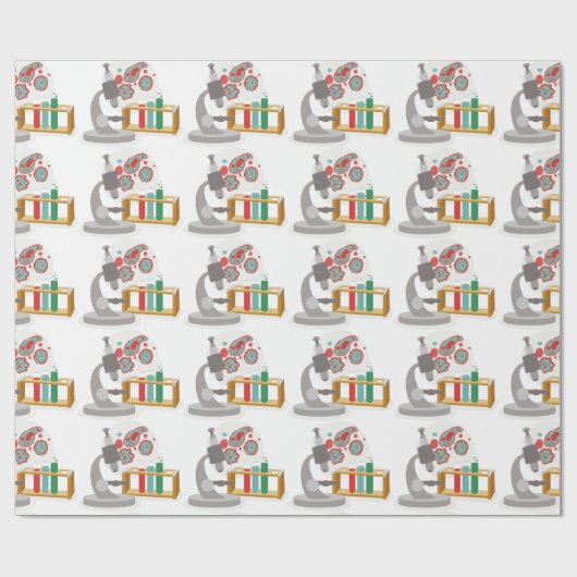 Biologie Geschenkpapier (Flach)