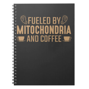 Biologie gespeist von Mitochondrien und Kaffeelieb Notizblock