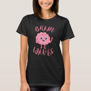Biologie Hirnwellen Neurologe Männer Frauen T-Shirt
