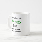 Biologie Kaffeetasse (Vorderseite Links)