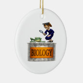 Biologie Keramik Ornament (Rechts)