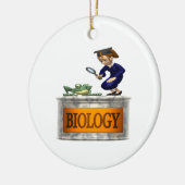 Biologie Keramik Ornament (Links)