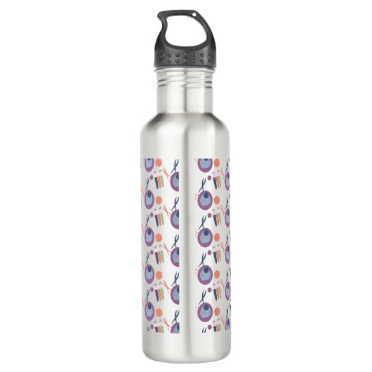 Biologie Labrador Lehrer Klasse Thermal Edelstahlflasche (Rückseite)