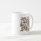 Biologie-Lehrer-Geschenk Kaffeetasse (VorderseiteRechts)